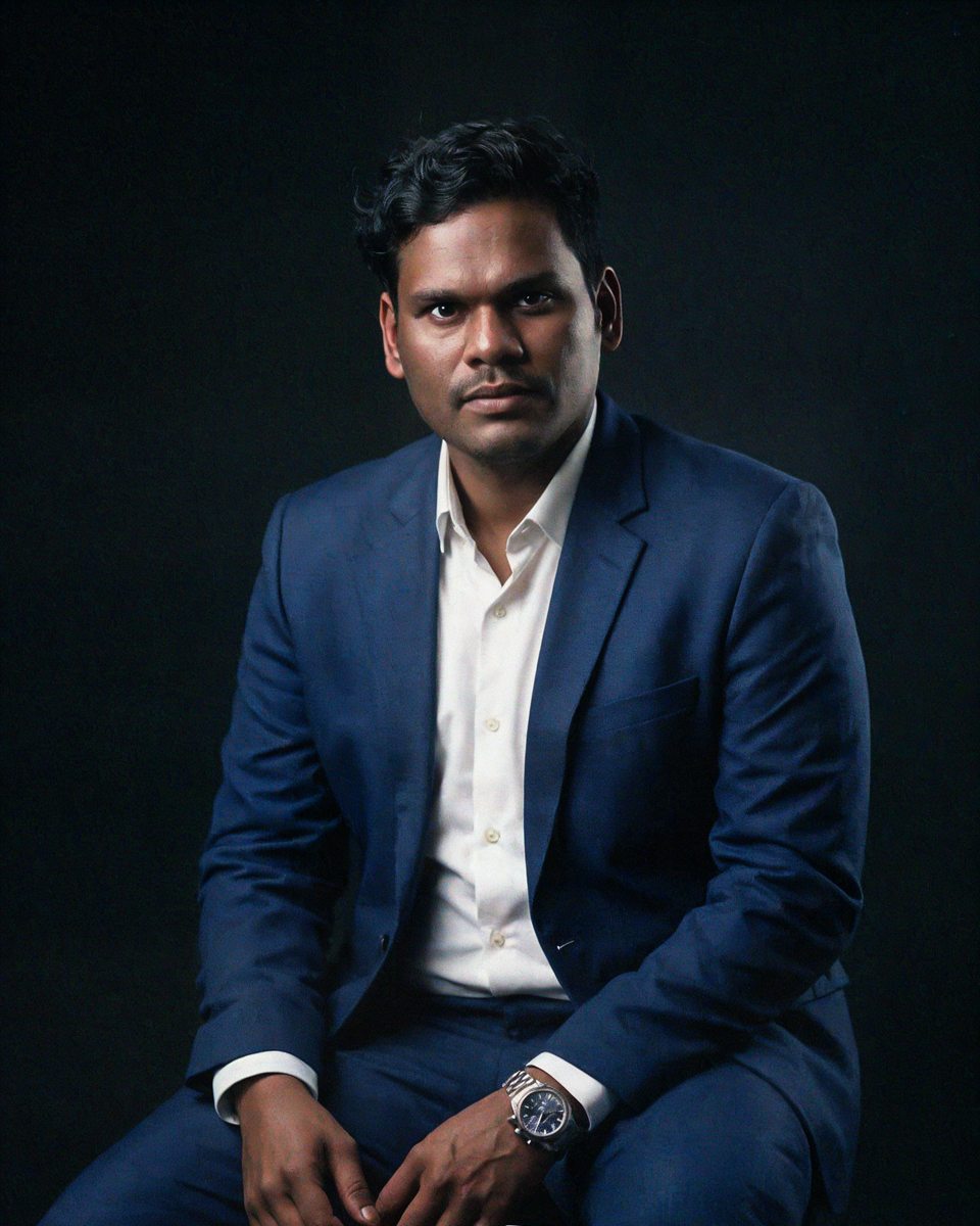 Portrait of Aaron Gunasingh